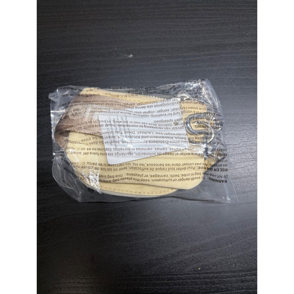 Lululemon Nano City Adventurer Backpack Keychain Cream Tan Mini Bag NWT